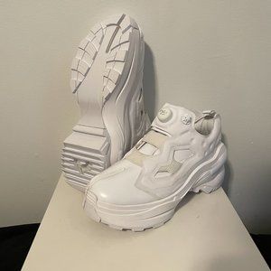 Maison Margiela Reebok Tabi Instapump Fury White Shoes